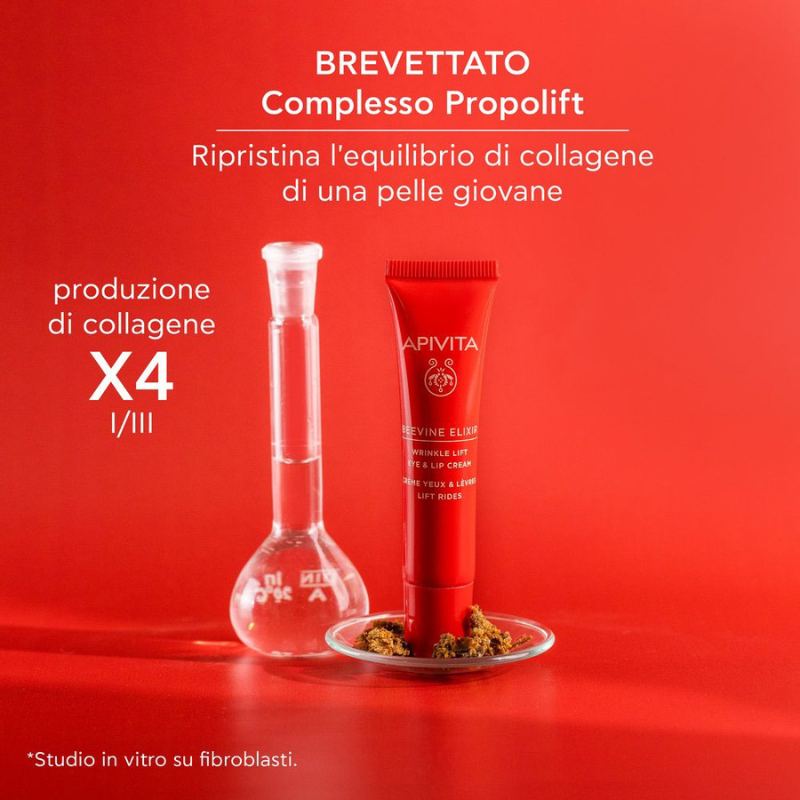 APIVITA - BEEVINE ELIXIR Anti-Rughe Contorno Occhi e Labbra - immagine 2