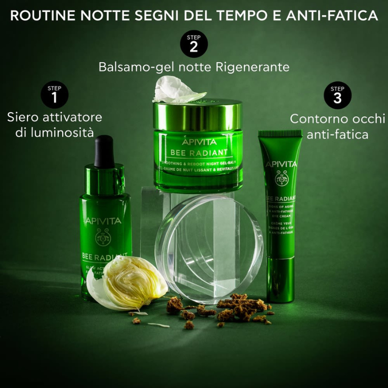 APIVITA - BEE RADIANT Crema Segni dell'età Texture Ricca - immagine 3