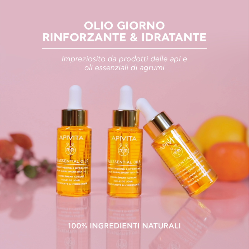 APIVITA - BEESSENTIAL OILS Olio Giorno Rinforzante e Idratante - immagine 2