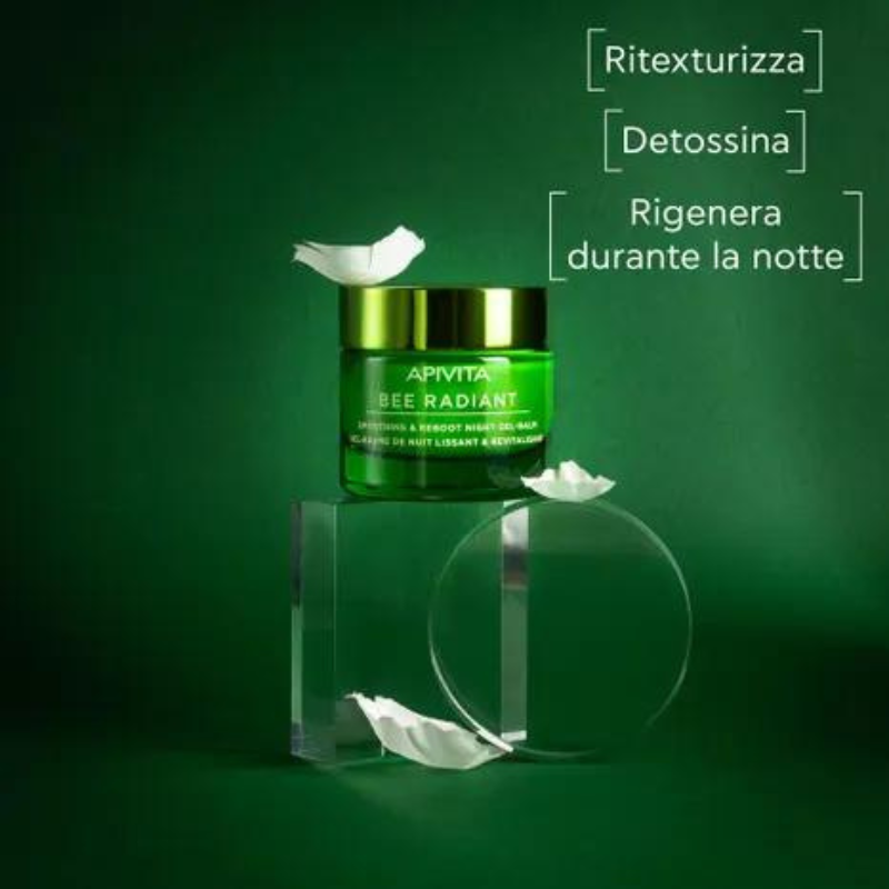 APIVITA - BEE RADIANT Balsamo Notte Levigante & Riattivante - immagine 2