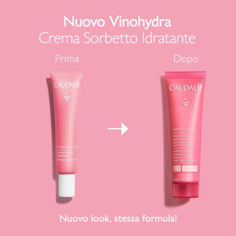 CAUDALIE - VINOHYDRA Crema Sorbetto Idratante 60ml - immagine 2