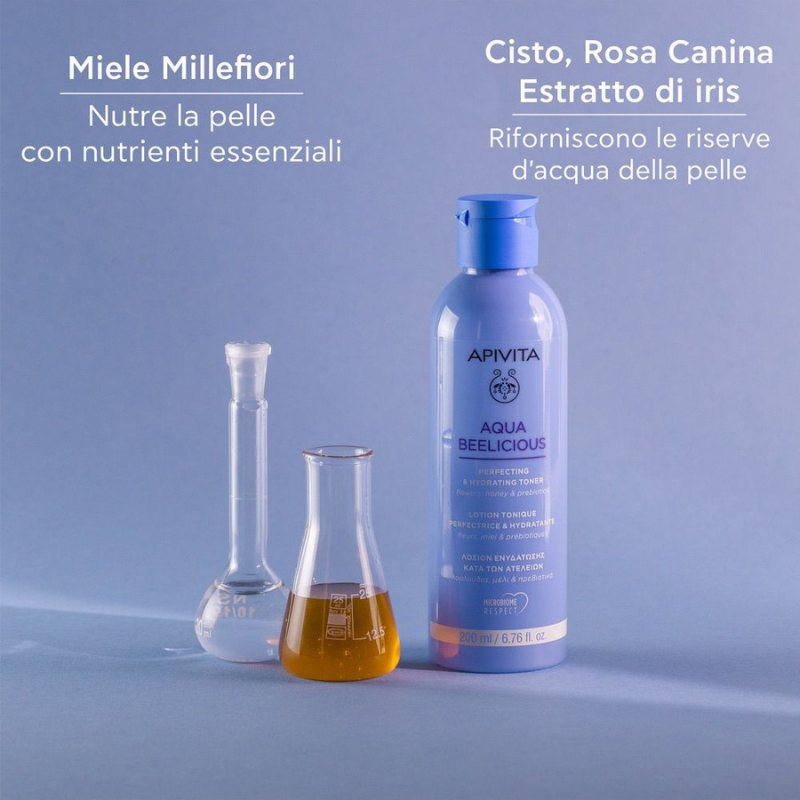 APIVITA - AQUA BEELICIOUS Tonico Perfezionatore & Idratante - immagine 2