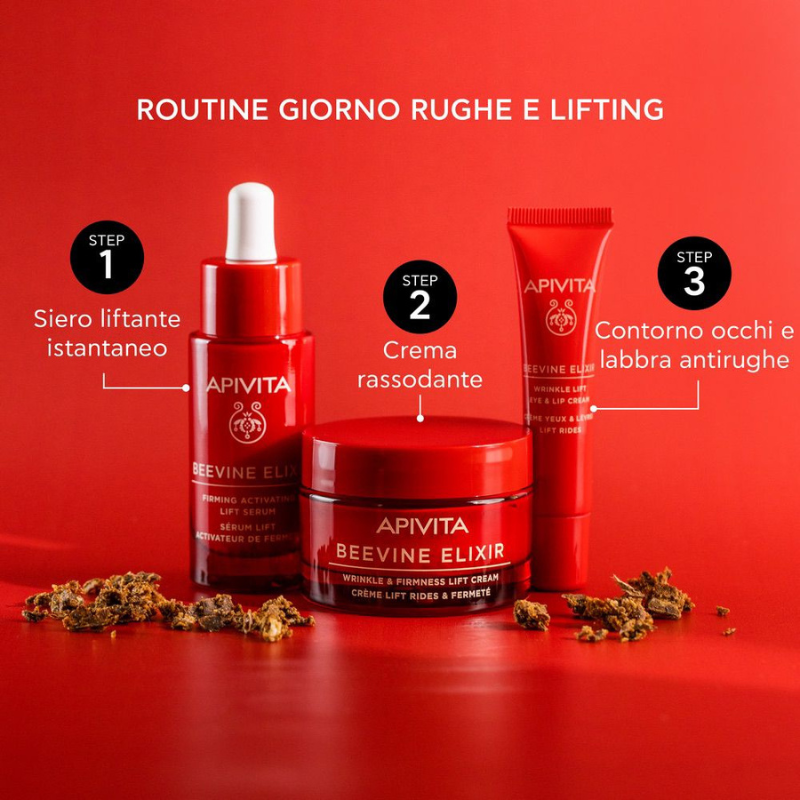APIVITA - BEEVINE ELIXIR Crema Anti-Rughe Texture Ricca - immagine 3