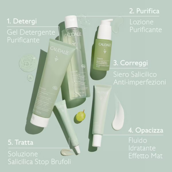 CAUDALIE - VINOPURE Siero Salicilico Anti-imperfezioni - immagine 3