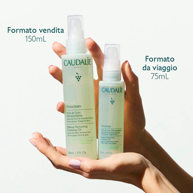 CAUDALIE - VINOCLEAN Olio Trattante Struccante 150ml - immagine 2