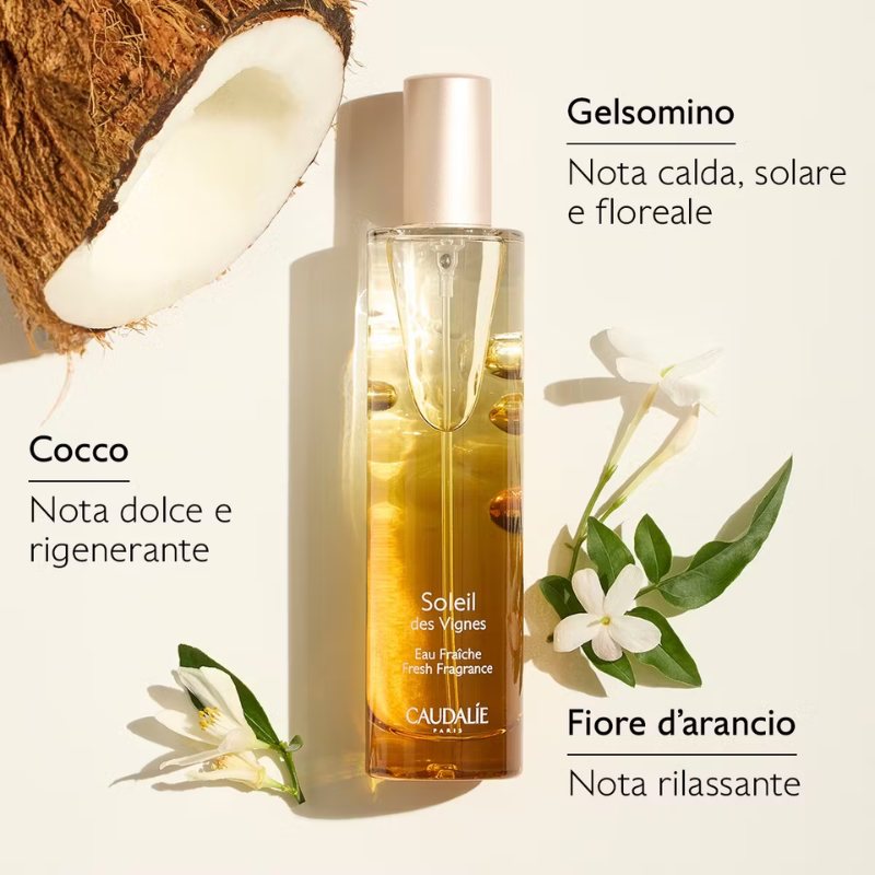 CAUDALIE - Acqua Fresca Soleil des Vignes 50 ML - immagine 3