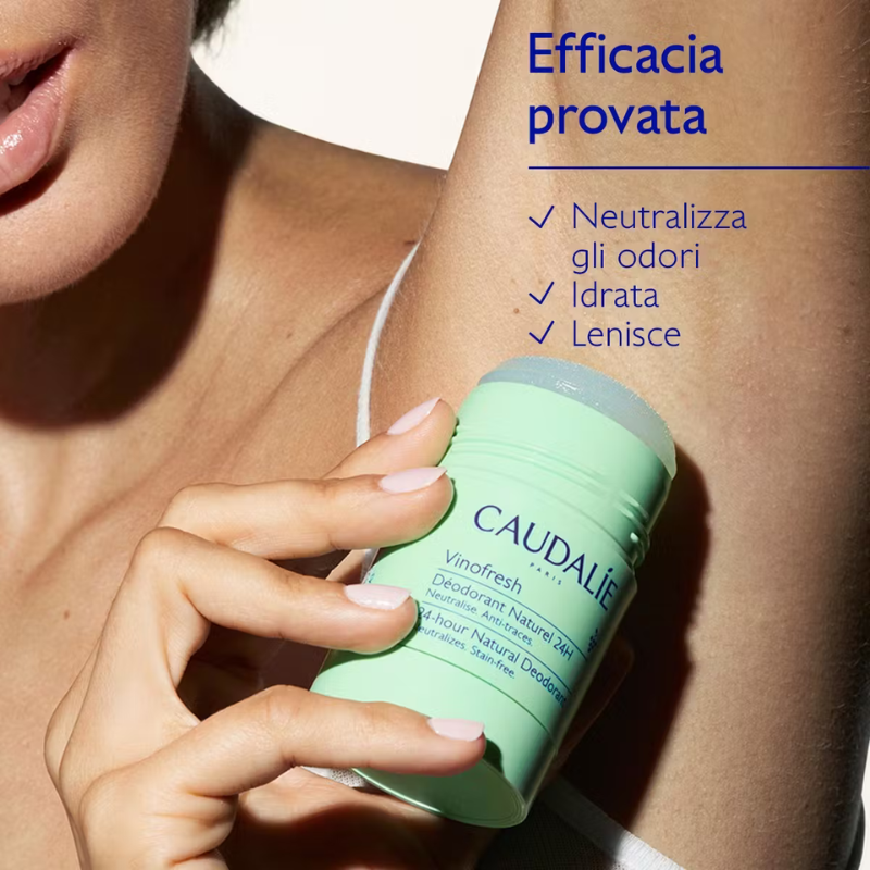 CAUDALIE - VINOFRESH Deodorante Stick Naturale - immagine 3