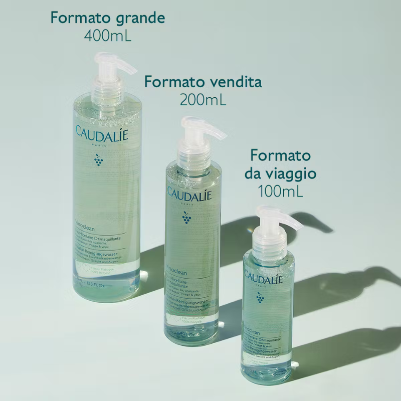 CAUDALIE - VINOCLEAN Acqua Micellare Struccante 100ml - immagine 2
