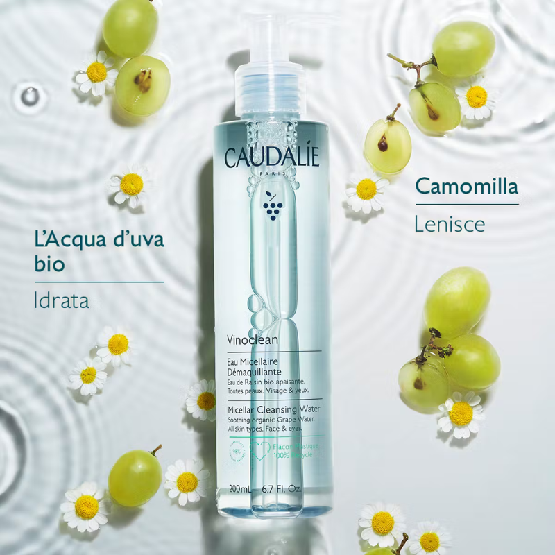 CAUDALIE - VINOCLEAN Acqua Micellare Struccante 400ml - immagine 2