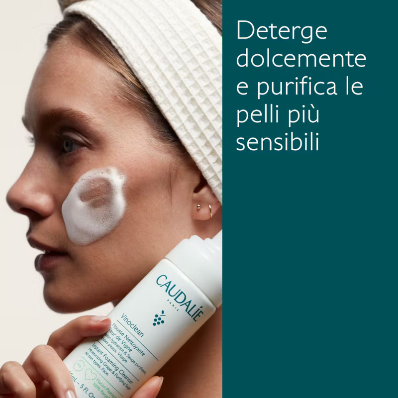 CAUDALIE - VINOCLEAN Schiuma Detergente 50ml - immagine 2