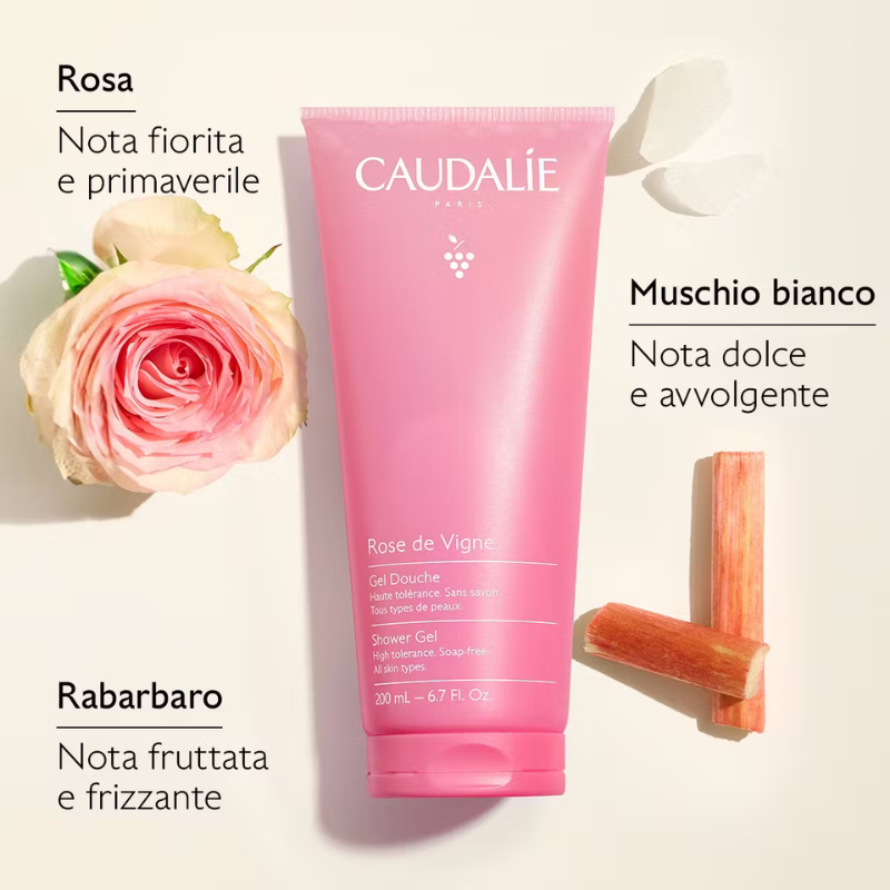 CAUDALIE - Gel Doccia Rose de Vigne - immagine 3