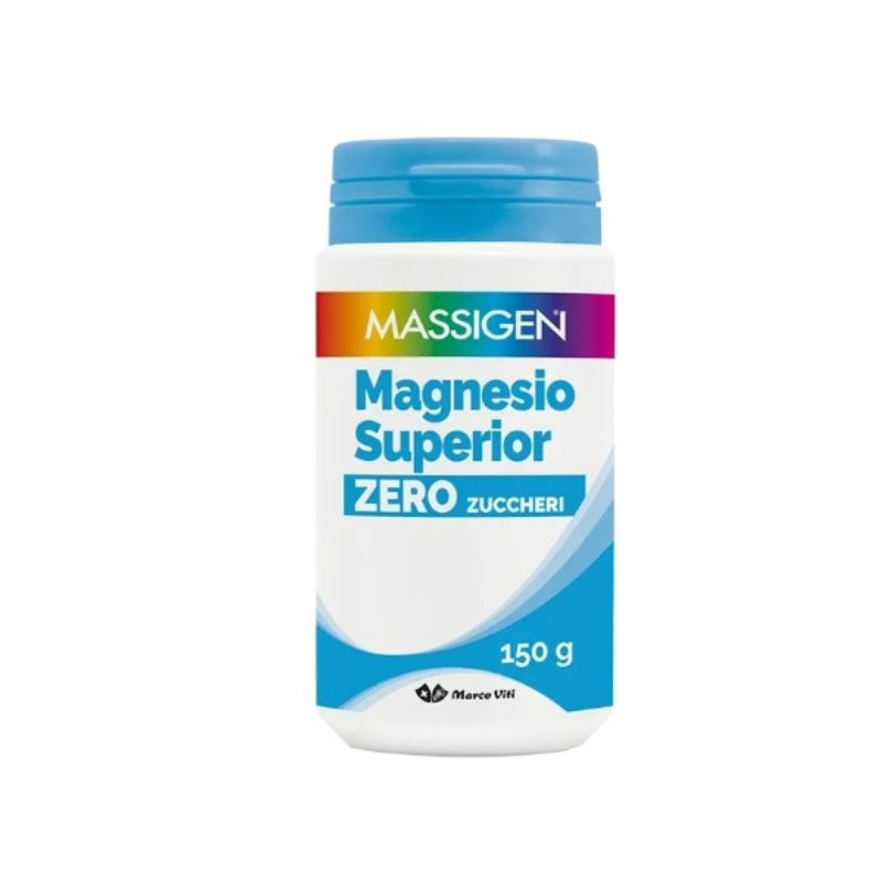 MASSIGEN - Magnesio SUPERIOR Zero Zuccheri 150 g