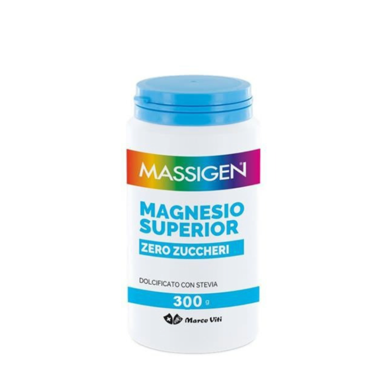 MASSIGEN - Magnesio SUPERIOR Zero Zuccheri 300 g