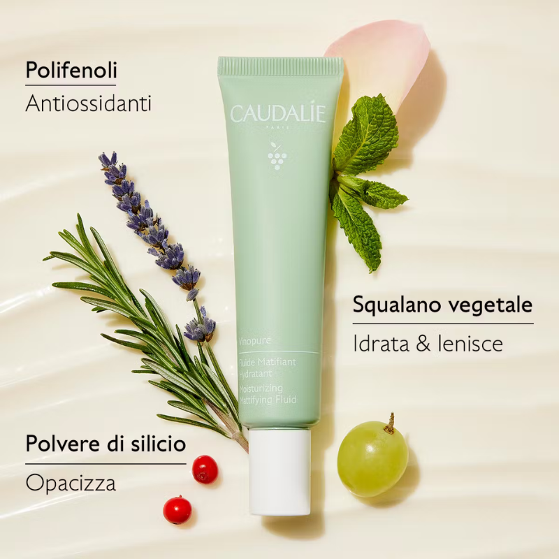 CAUDALIE - VINOPURE Fluido Idratante Effetto Mat - immagine 3