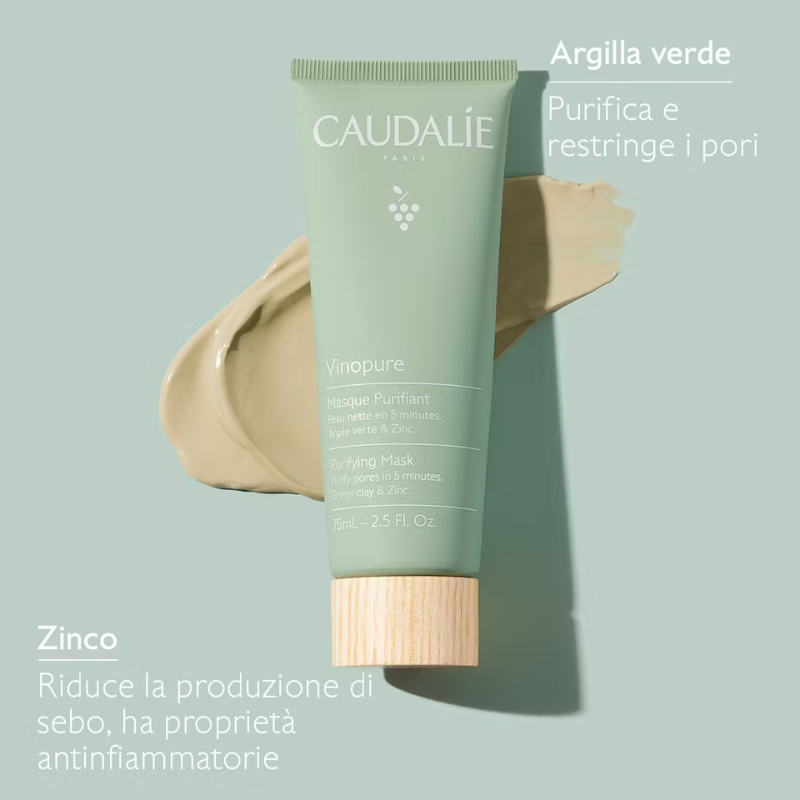 CAUDALIE - VINOPURE Maschera Purificante - immagine 3