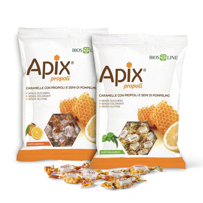 BIOSLINE - APIX Propoli Caramelle BALSAMICHE 50gr