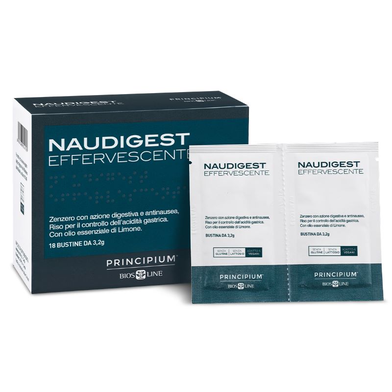 BIOSLINE - PRINCIPIUM NAUDIGEST Effervescente 18 bustine