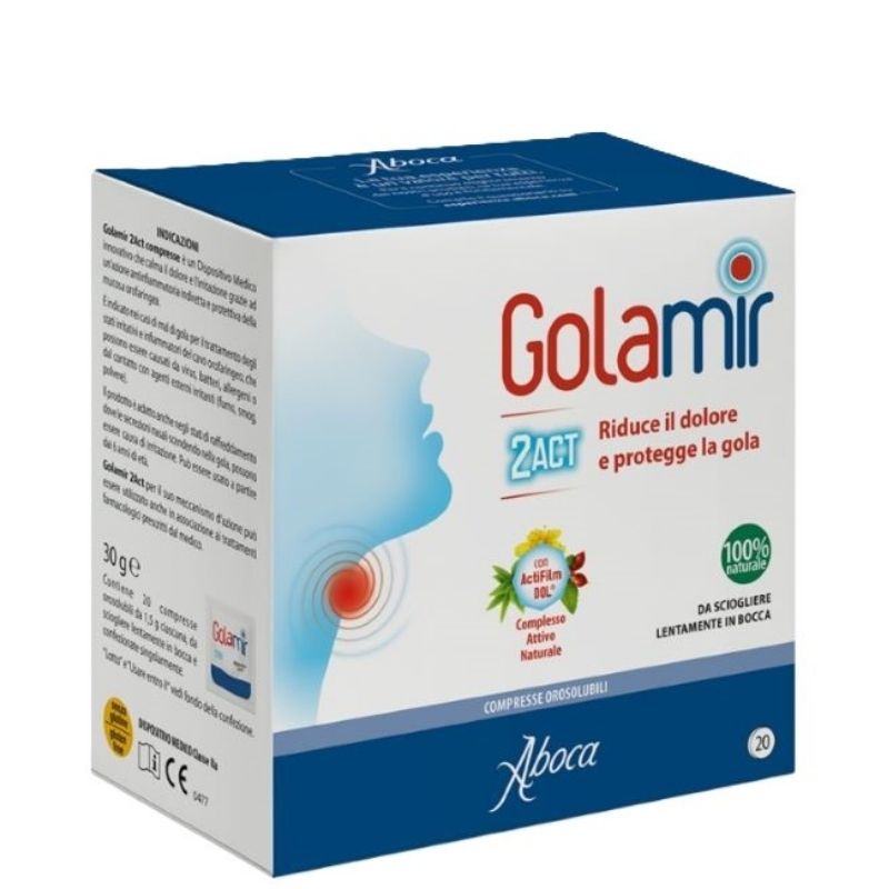 ABOCA - GOLAMIR 2ACT 20 Compresse Orosolubili