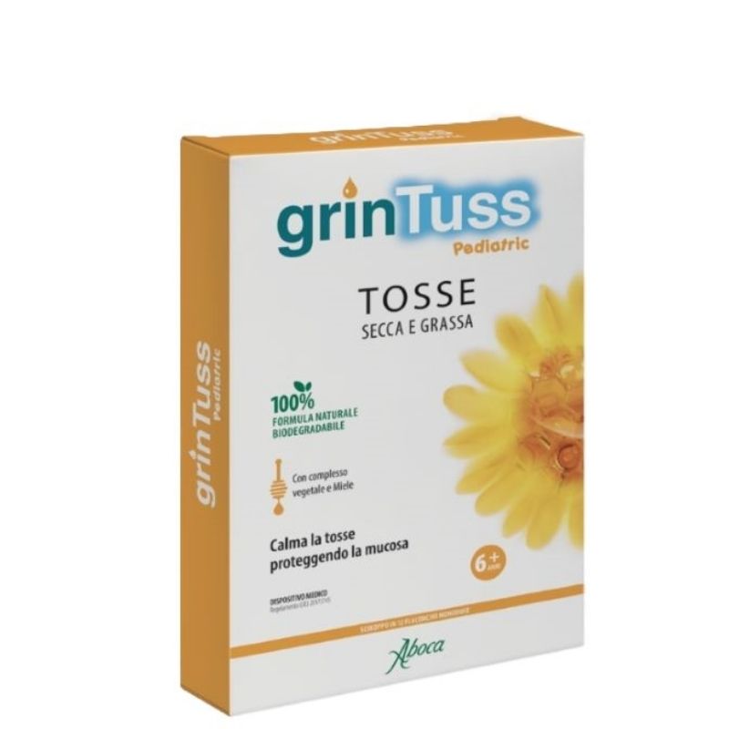 ABOCA - GRINTUSS Pediatric Sciroppo 12 Flaconcini
