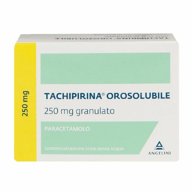 TACHIPIRINA OROSOLUBILE 250 mg granulato