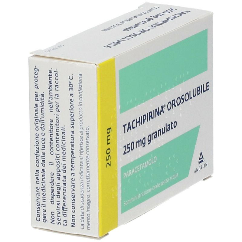 TACHIPIRINA OROSOLUBILE 250 mg granulato - immagine 2