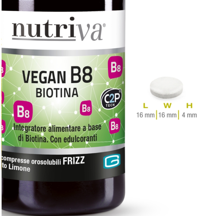 NUTRIVA VEGAN B8 BIOTINA - immagine 3
