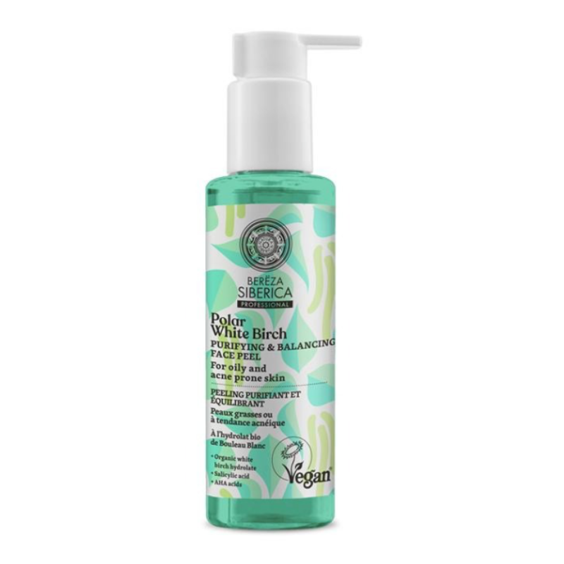 NATURA SIBERICA - Peeling Viso Purificante e Riequilibrante