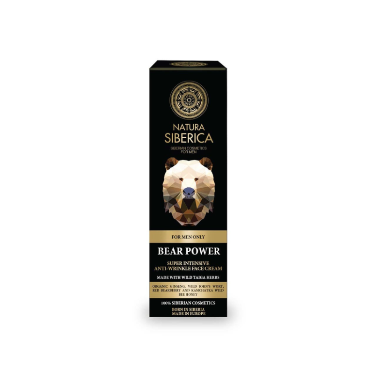 NATURA SIBERICA - Crema Viso Antirughe Uomo