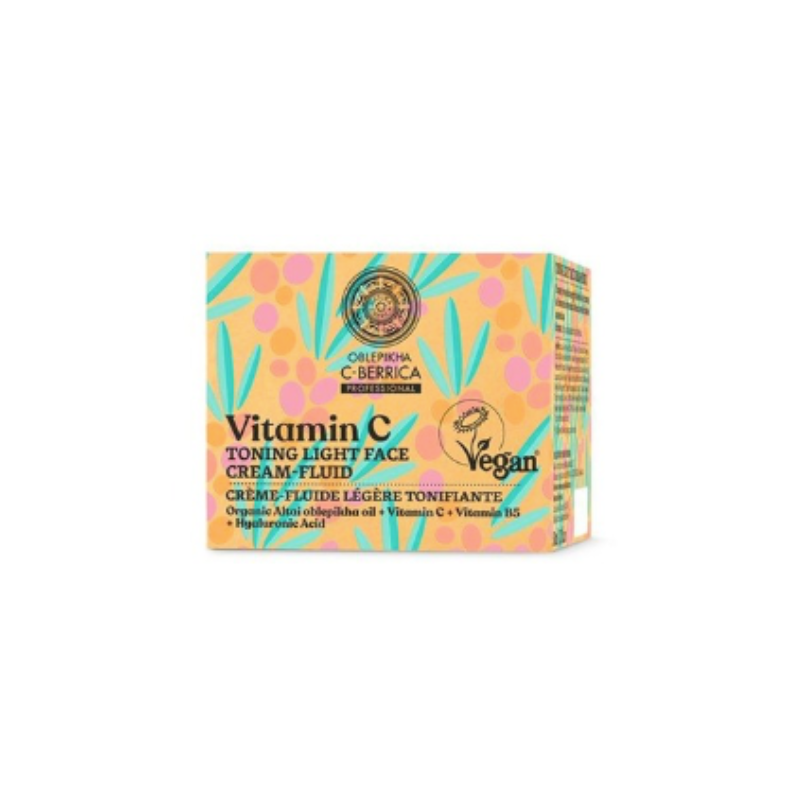 NATURA SIBERICA - Crema Fluida Viso Tonificante VITAMINA C