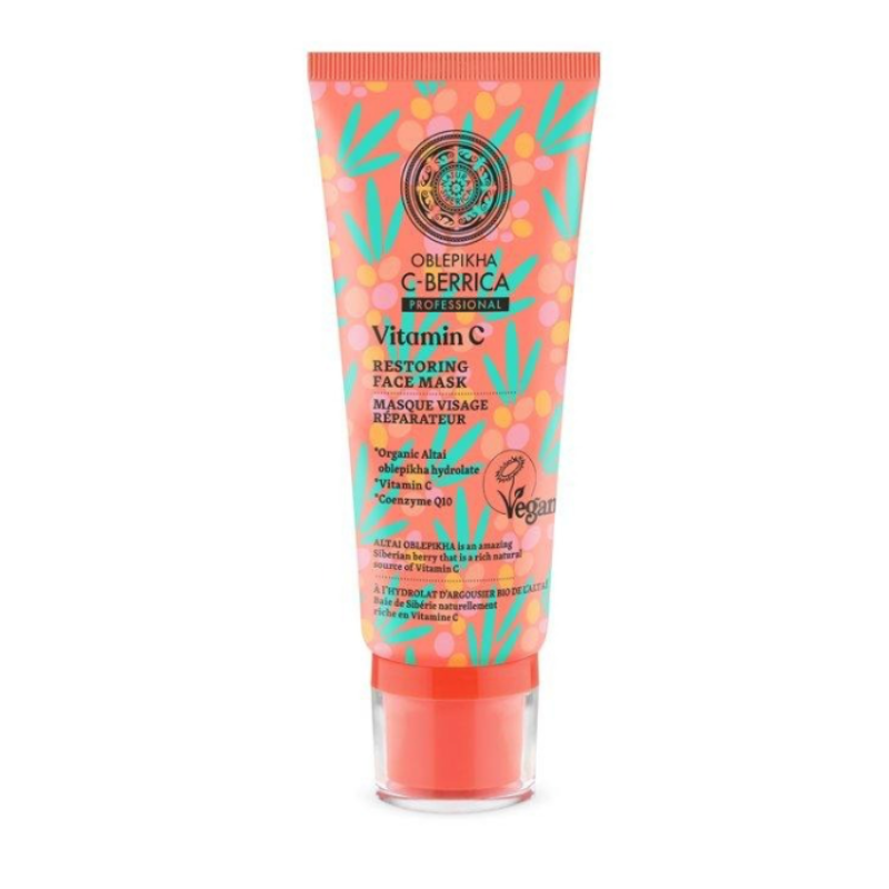 NATURA SIBERICA - Maschera Viso Riparatrice VITAMINA C
