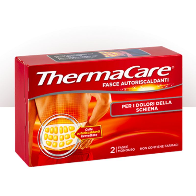 THERMACARE SCHIENA 2 fasce