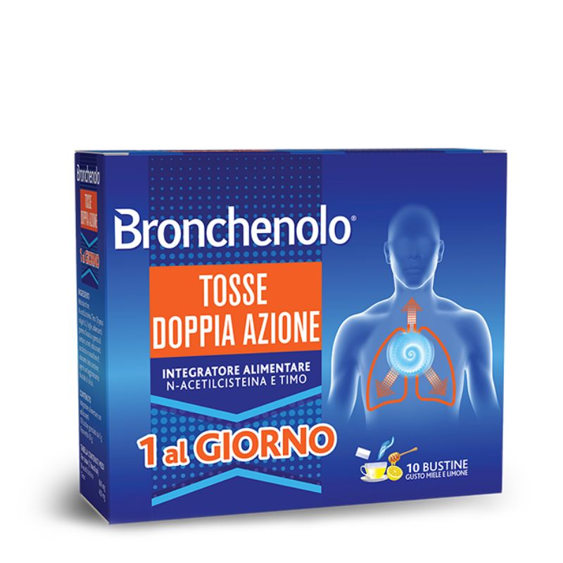 BRONCHENOLO - TOSSE, INFLUENZA E RAFFREDDORE Bustine