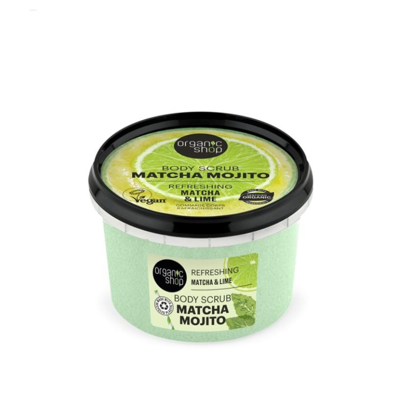 ORGANIC SHOP - MATCHA MOJITO Body Scrub