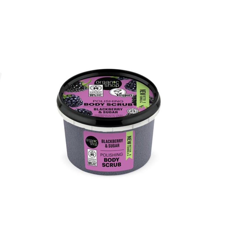 ORGANIC SHOP - BLACKBERRY & SUGAR Body Scrub
