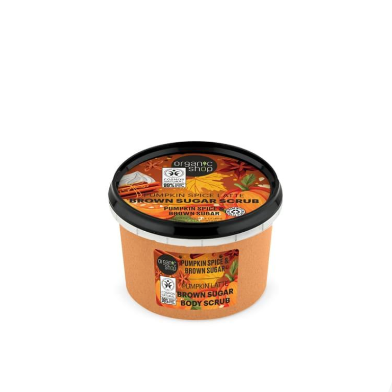 ORGANIC SHOP - PUMPKIN SPICE LATTE Body Scrub