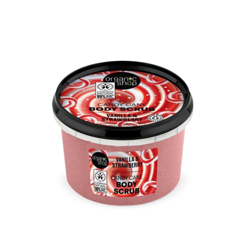 ORGANIC SHOP - VANILLA&FRAGOLA  Body Scrub