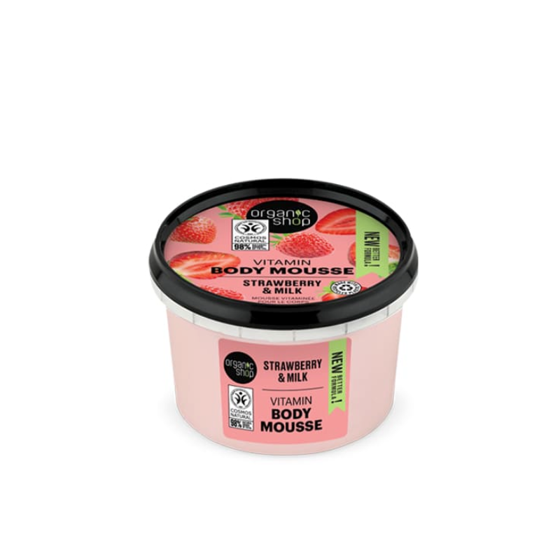 ORGANIC SHOP - YOGURT ALLA FRAGOLA Body Mousse