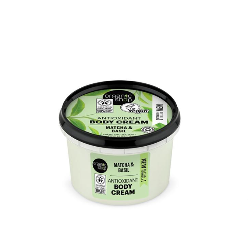 ORGANC SHOP - MATCHA AND BASIL Body Cream