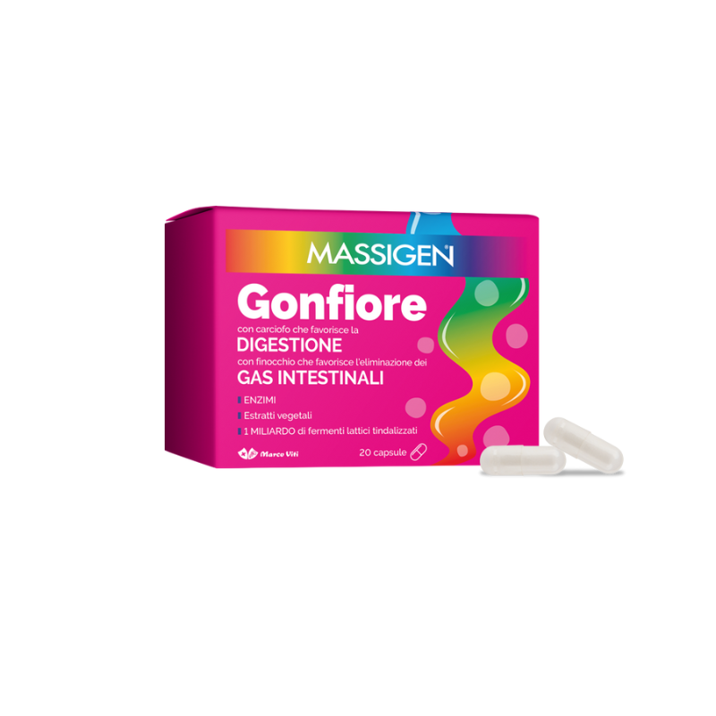 MASSIGEN - GONFIORE 20 Capsule