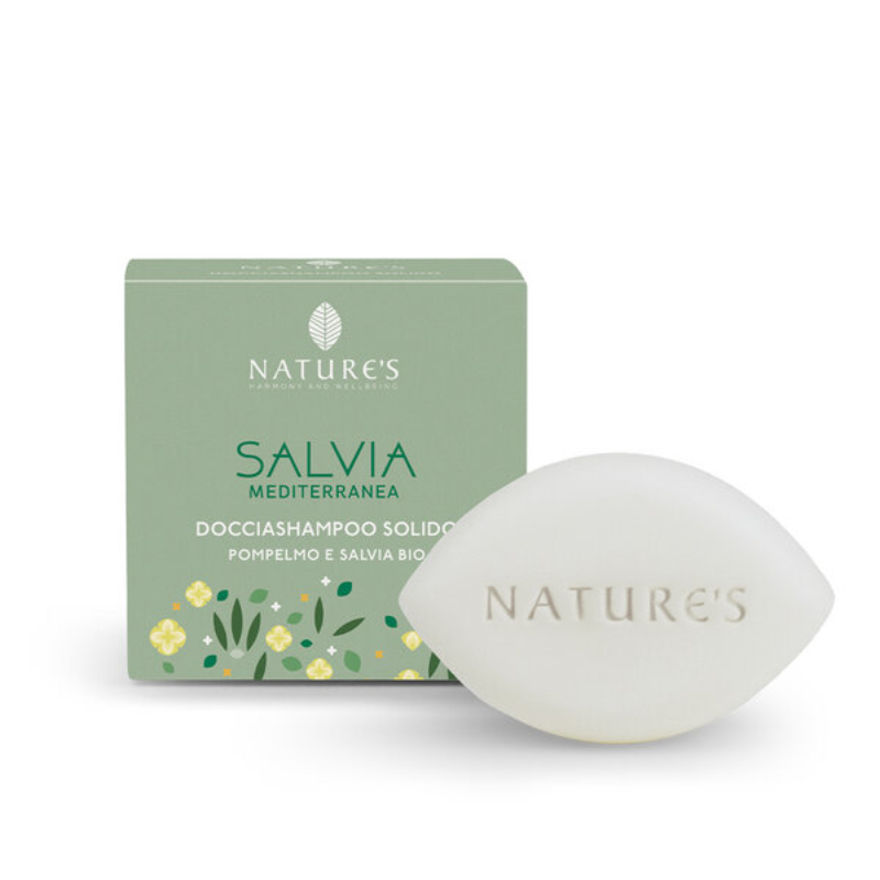 NATURE'S - SALVIA MEDITERRANEA Docciashampoo Solido