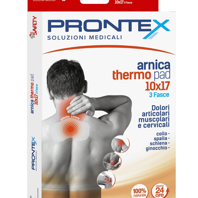 PRONTEX ARNICA THERMO Pad 10 x 17, 3 fasce