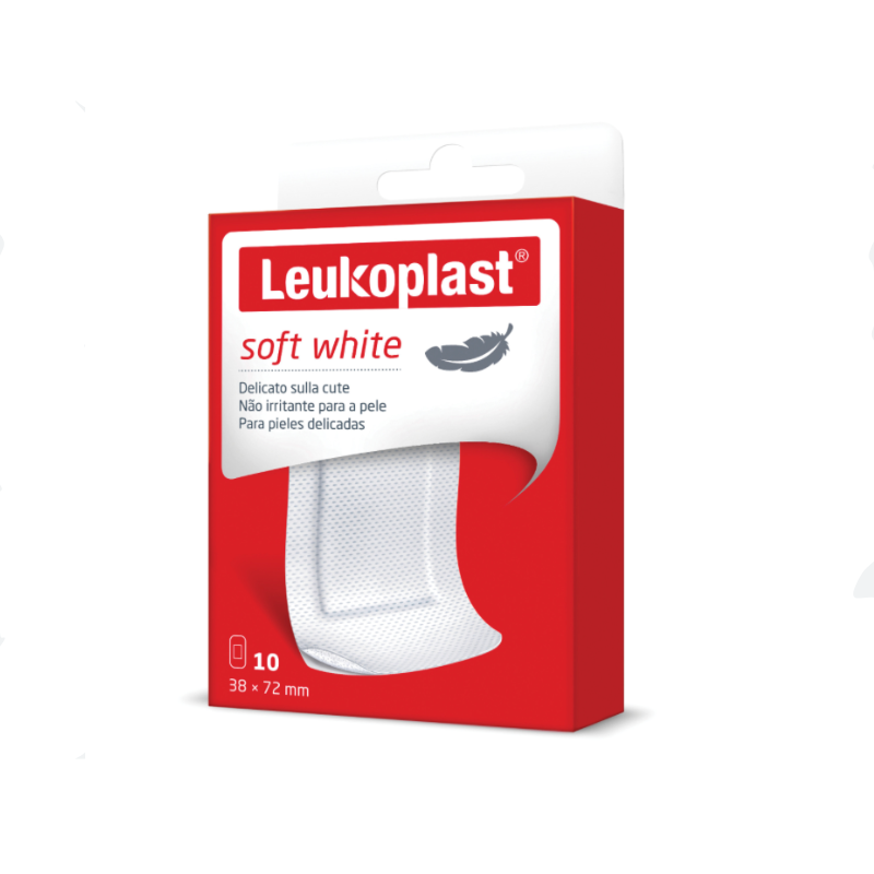 LEUKOPLAST - SOFT WHITE 10 pezzi