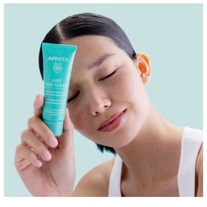 APIVITA-JUST BEE CLEAR Crema Idratante Anti-Imperfezioni - immagine 2
