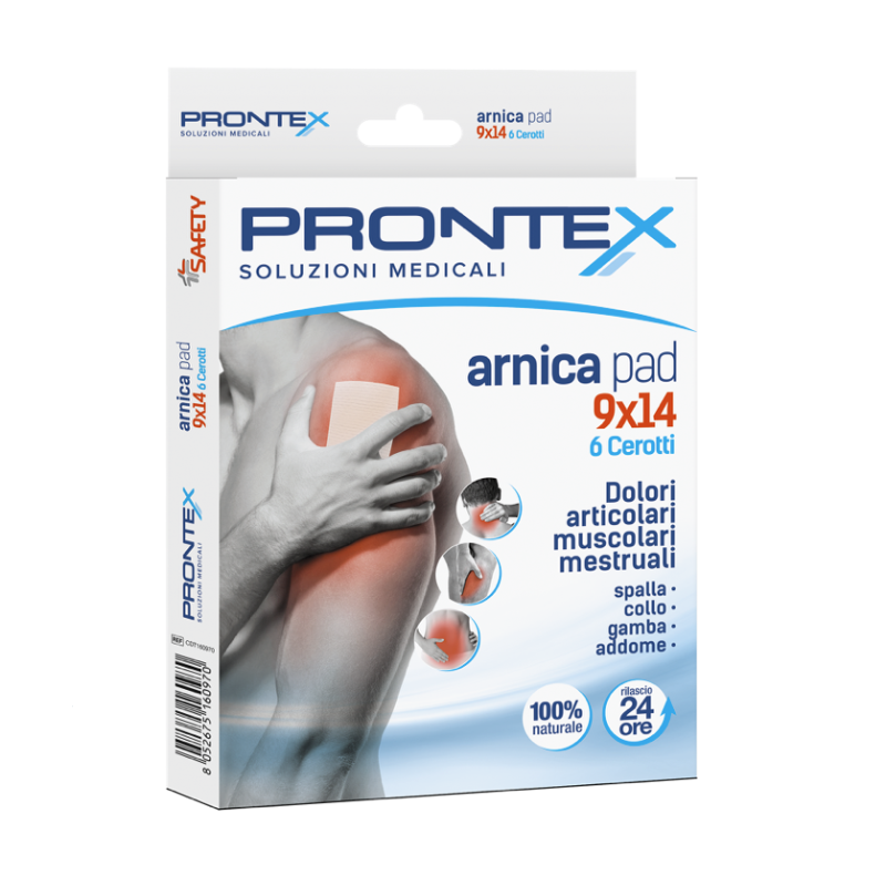PRONTEX - Arnica Pad 9x14 , 6 cerotti