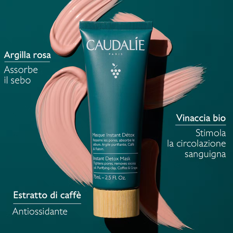CAUDALIE - VINOCLEAN Maschera Instant Detox - immagine 2