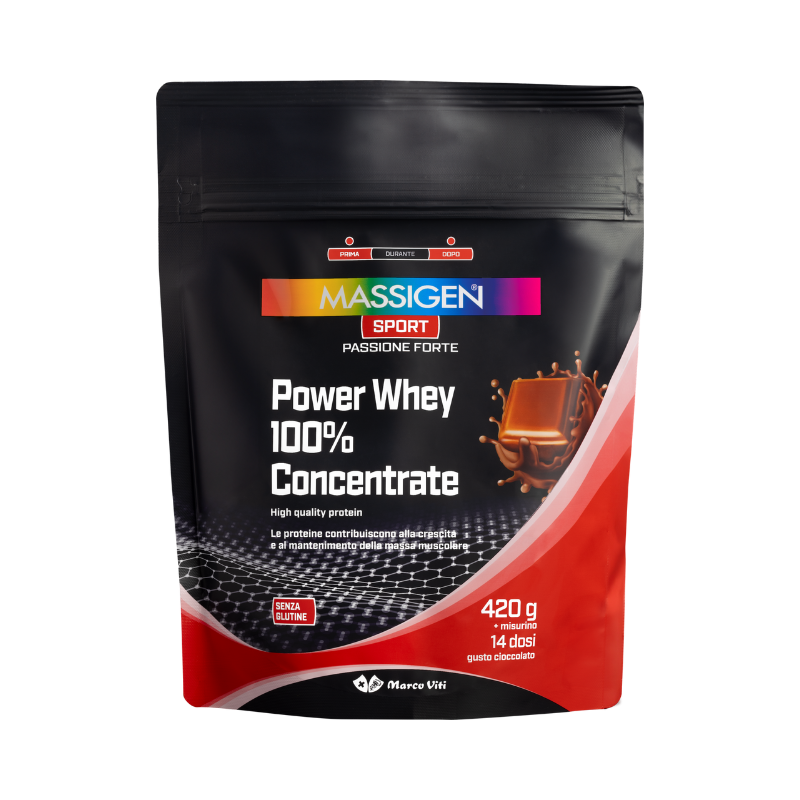 MASSIGEN SPORT - Power Whey 100% Concentrate