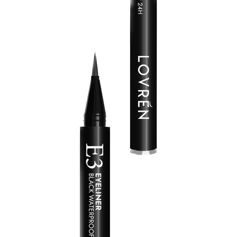 LOVREN - E3 Eyeliner Nero Waterproof 24H - immagine 2