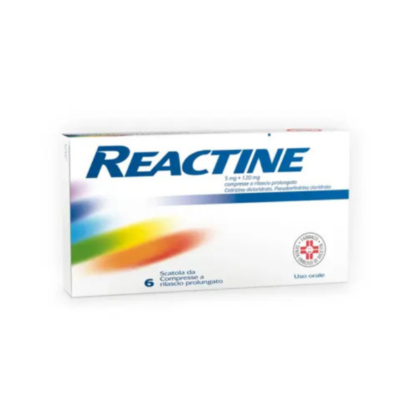 REACTINE - Allergia Antistaminico 6 compresse