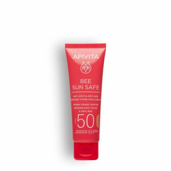 APIVITA - Crema Viso Colorata Anti-Macchia&Anti-Age SPF50