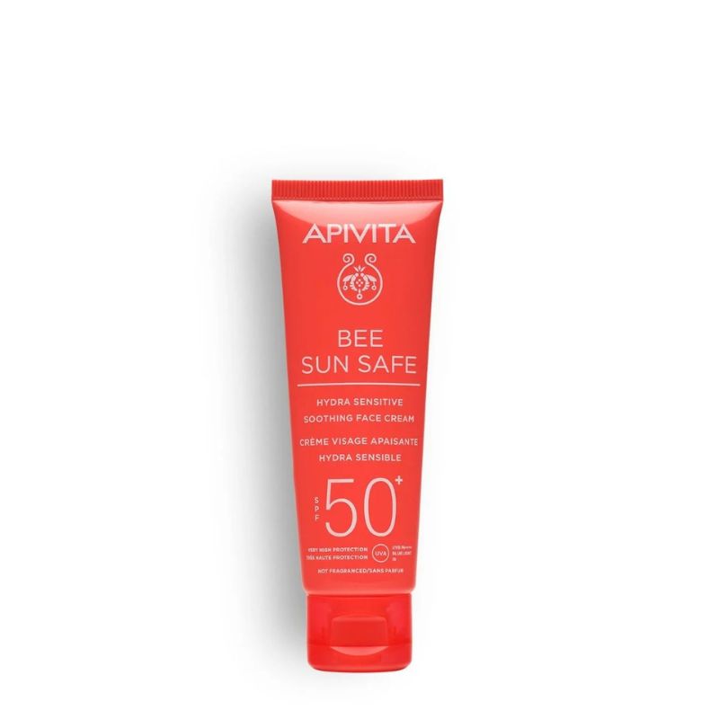 APIVITA - Crema Viso Lenitiva Hydra Sensitive Pelli Sensibili SPF50+